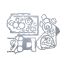 BRTVE MOTORA MF.1006.6 DONJA ELRING